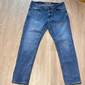 Weatherproof Vintage Jeans men’s 36X28 blue stretch Straight comfort Trendy EUC - Picture 1 of 9