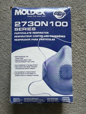 m2730N100 Series Particulate Respirators With HandyStrap® & Valve 5/box - Image 1 of 4