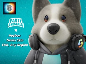 Party Animals HeyBox Nemo Skin ,Rare Skin. - Picture 1 of 2