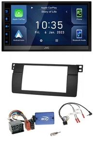 JVC DAB Bluetooth Lenkrad USB 2DIN Autoradio für BMW 3er E46 00-06 Profi - Bild 1 von 11