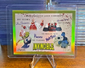 BATTLE BEAST / FLAXANS 2025 Keepsake INVINCIBLE Quad Laser Signagraph #13/15 - Picture 1 of 3