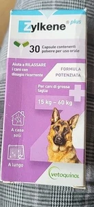 Zylkene Plus Calming Supplement For Cats and Dogs Anxiety Stress Relief Capsules - Picture 1 of 3