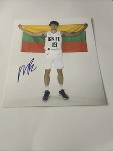 MATAS BUZELIS SIGNED HANDSIGNIERT NBA Basketball 8X10 FOTO - Bild 1 von 2