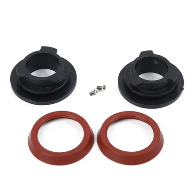 2pcs/set Adapters Headlight Bulb Retainer Holder Black Conversion H11 LED ABS - Image 1 of 4