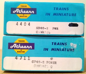 HO SCALE ATHEARN LOT EMD SD40-2 & GP40-2 CONRAIL - Picture 1 of 10