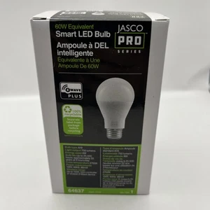 Jasco Model 64637 Enbrighten Smart LED-Bulb A19 Brightness 750 Lumens 60W ZWAVE - Picture 1 of 2