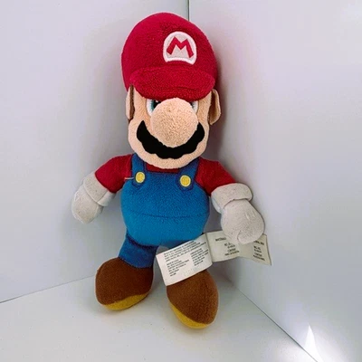 Nintendo Super Mario Bros - Peluche Mario - 9" Alto - Jakks Pacific - 2021 Foto 1 de 4