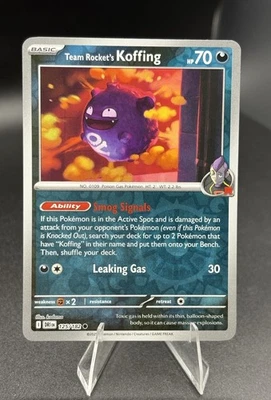 Team Rocket's Koffing 125/182 Pokémon TCG Sv10: Destined Rivals Reverse Holo NM - Image 1 of 2