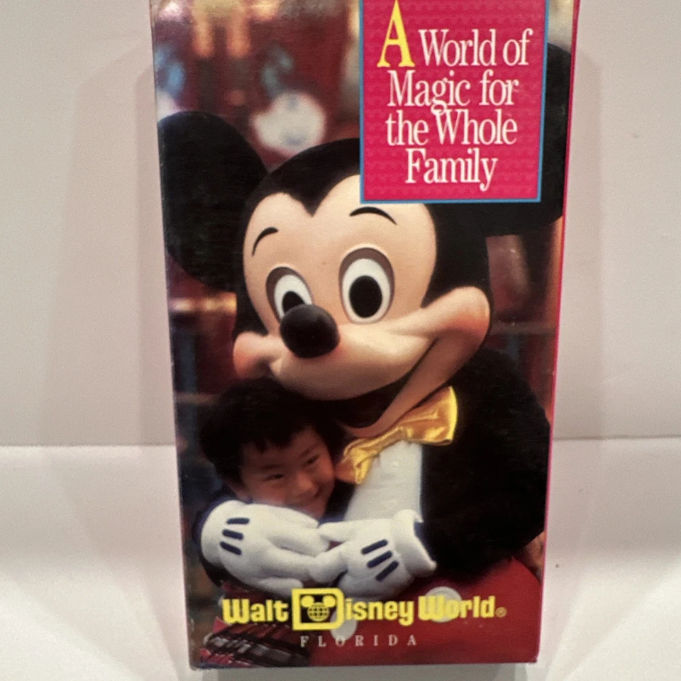 Vintage 1990 VHS Walt Disney World Vacation Planning Video world of Magic - Image 1 of 4