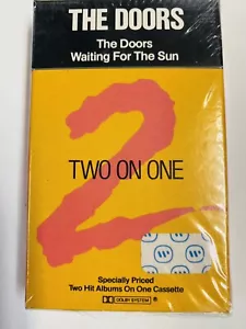 The Doors 1982 SEALED Double The Doors / Waiting For The Sun Cassette Tape - Picture 1 of 3