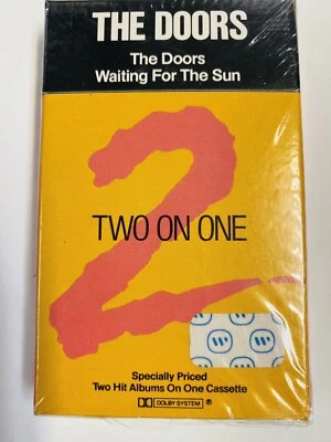 The Doors 1982 SEALED Double The Doors / Waiting For The Sun Cassette Tape  - Image 1 of 3