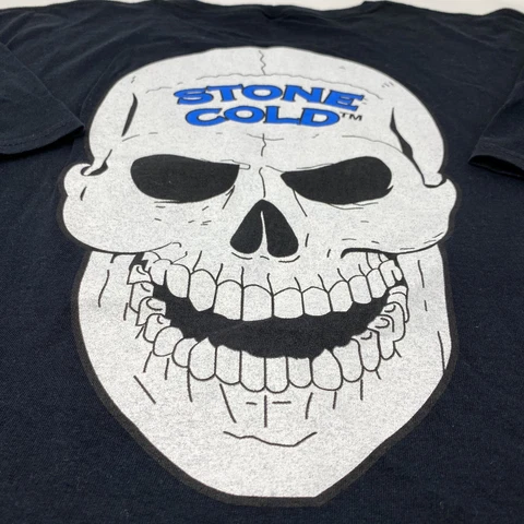 WWE Austin 3:16 Stone Cold Steve Austin 2XL XXL SKULL Wrestling T-Shirt Black Cover