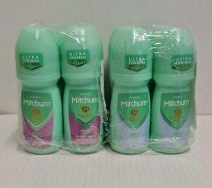 mitchum roll on deodorant women  shower fresh or unscented x 3 or 6 or 3 each