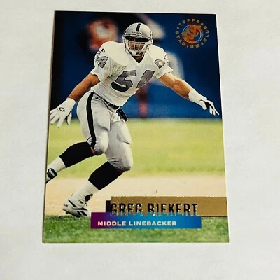 1995 Topps NFL Football Stadium Club #13 Greg Biekert - Image 1 of 2