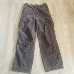 Faded Glory Vintage Herren Cargohose schwarz Größe 16 weites Bein große Taschen 27" Taille - Bild 1 von 19