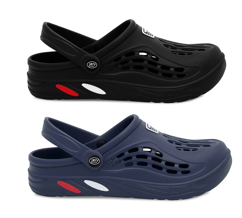 IMTY Womens Clogs Lightweight EVA Breathable Beach Summer Sandals Ladies Garden Shoes