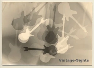 Experimental Photo*2: Electric Guitars / Multiple Exposure (Vintage Photo ~1950s - Imagen 1 de 1