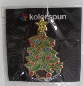 NEW SEALED Kolorspun Pin Metal Cannabis Marijuana Hemp Pin Hat Bag Corkboard - Picture 1 of 4