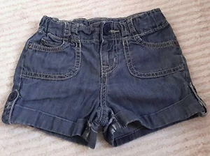 The Children's Place Youth Girl’s Blue Shorts w/ Adjustable Waist Sz. 6 Kids - Picture 1 of 4