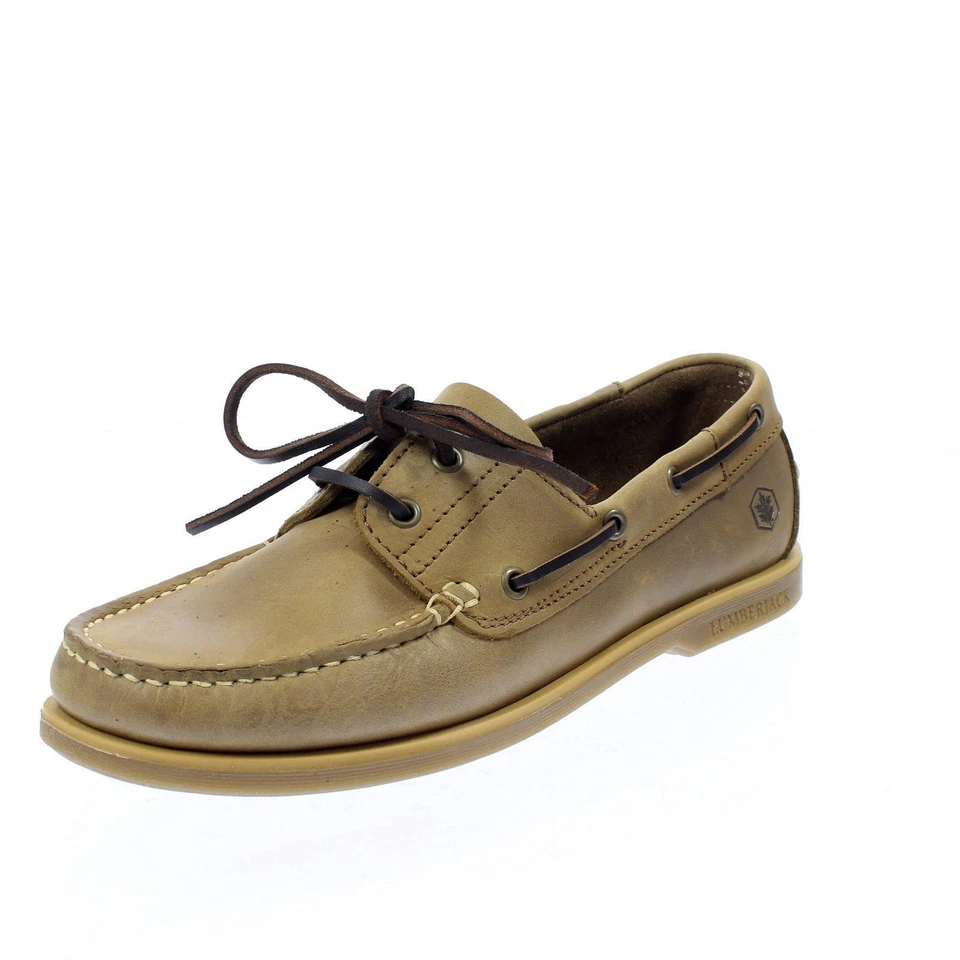Lumberjack Navigator Boat - Scarpe Da Barca Marrone - Taglia 40 25.7cm Scarpe