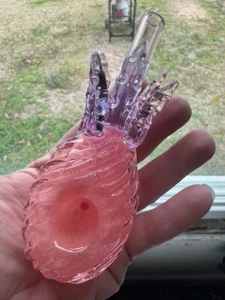 Pipa de vidrio de piña cuchara para fumar pipa tazón de humo pipa de mano pipas de tabaco - Imagen 1 de 4