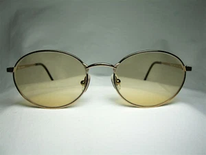 Gia, Brille, rund, oval, vergoldet, Gestell, Herren, Damen, super Vintage - Bild 1 von 10