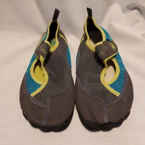 Body Glove Men Size 10 Gray/Neon Yellow Water Beach Fishing Swimming Shoes  - Picture 1 of 5