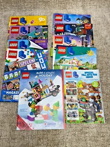 Lot Of 10 LEGO Kids Life Magazine Build Ideas 2021-2023 - Picture 1 of 4