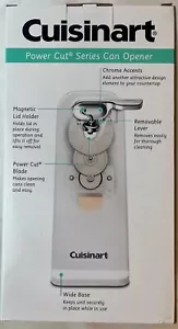 Abridor de latas Cuisinart Power Cut Series Deluxe (blanco) CCO-50N - Imagen 1 de 13
