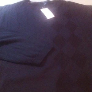 NEU BANANA REPUBLIC V-Ausschnitt Pullover Gr. Large einfarbig braun neu mit Etikett Rautenmuster - Bild 1 von 9
