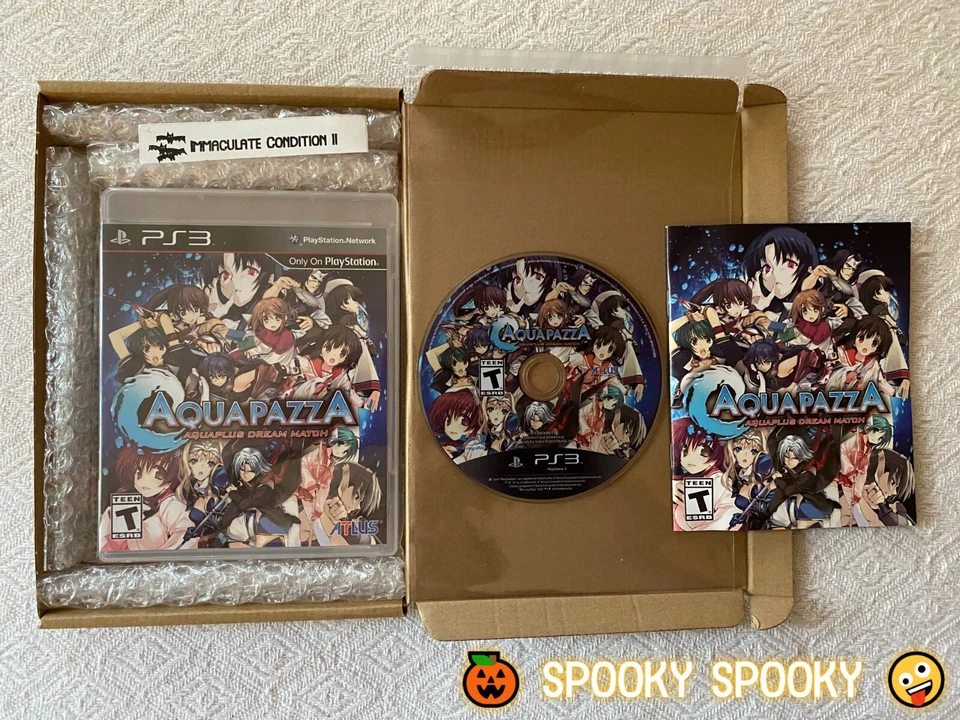 AquaPazza AquaPlus Dream Match PS3 - NTSC-U/C USA Immaculate CIB - Tracked - Image 1 of 4