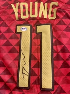 Trae Young Signed Autographed Atlanta Hawks Nike Jersey (PSA/DNA) COA - Picture 1 of 3