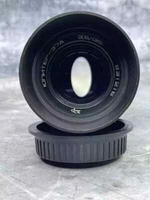 Anamorphic flare & Bokeh Lens 135 mm F3.5 Jupiter 37a Cine CANON EF mount 💙💛 - Image 1 of 4