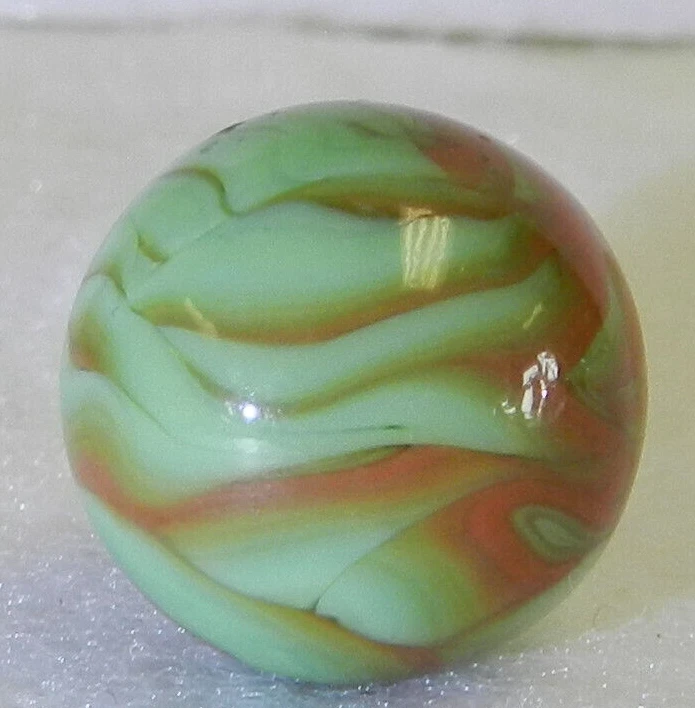 #18500m Vintage Christensen Agate Flame Marble .63 Inches - Image 1 of 4