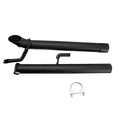 3" Mandrel.Bent Muffler Delete Eliminator Exhaust Pipe Fit Toyota Hilux  D4D,3lt - image 1 of 4