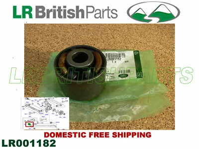GENUINE LAND ROVER REAR CONTROL ARM BUSHING LR2 RANGE ROVER EVOQUE LR001182 NEW Foto 1 de 4