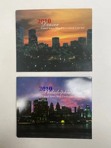 2010 P&D US Mint 28-Coin Uncirculated Coin Set Philadelphia Denver - Picture 1 of 5