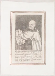 Portrait Servo de Dieu Geronimo Troisième Gravure Original Fine ‘700 - Photo 1 sur 1