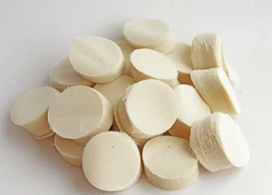 .80-.89 CAL. 2" ROUND .010" THICK DRY SHOOTING PATCHES / QTY. 1,000 / EMSS8101T - Picture 1 of 6