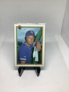 1990 Bowman GEORGE  BRETT Card #382 Royals