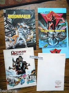 JAMES BOND - PÓSTER DE LA PELÍCULA - ESPÍA QUE ME AMÓ - PULPO - MOONRAKER - CONNERY - ROGER MOORE - Imagen 1 de 1