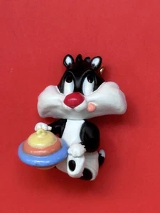 Christmas 1996 Hallmark Miniature Ornament Looney Tunes Lovables Baby Sylvester - Picture 1 of 5