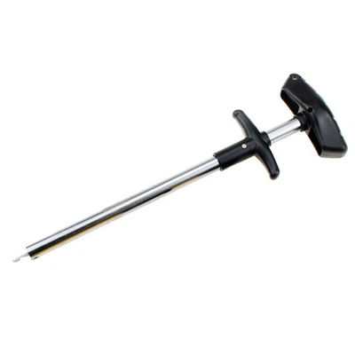  Esca da pesca portatile Gancio tipo T Gancio per tubo in alluminio Separatore - Imagen 1 de 4