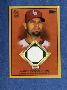 2008 Topps T205 TCR1 Albert Pujols Jersey #13/50 SSP - Picture 1 of 2