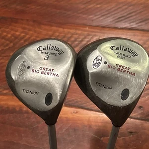 Callaway Big Bertha War Bird Driver 8,5° & 3 Holz RH BB UL Regular Graphit - Bild 1 von 9