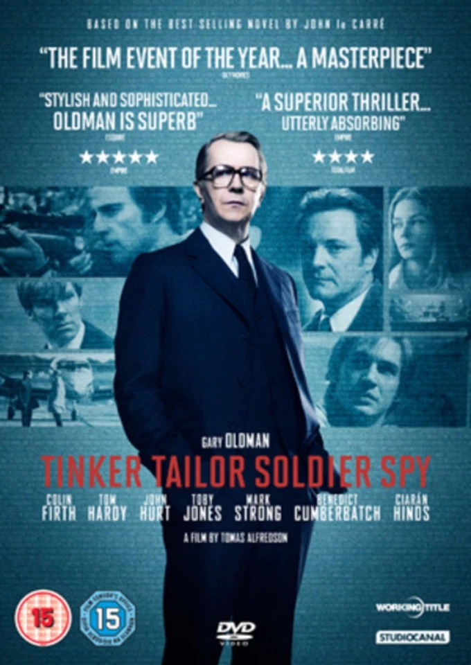 Tinker Tailor Soldier Spy (DVD) David Dencik Ciaran Hinds Mark Strong John Hurt - Image 1 of 1