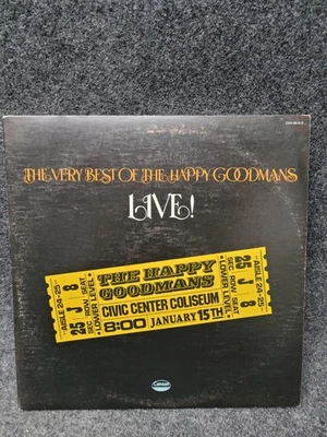 Vintage The Happy Goodmans Live 2xLP Vinyl Gospel Album Canaan Records 1977 Gate Foto 1 de 4