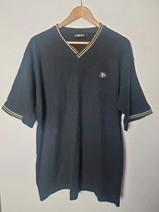 Herren T-Shirt Stongbow Cider V-Ausschnitt schwarz mit Logo Large - Bild 1 von 5