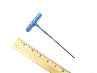 ALLEN TOOLS T-HANDLE 2.5MM METRIC HEX ALLEN KEY WRENCH MADE IN USA - Image 1 of 4