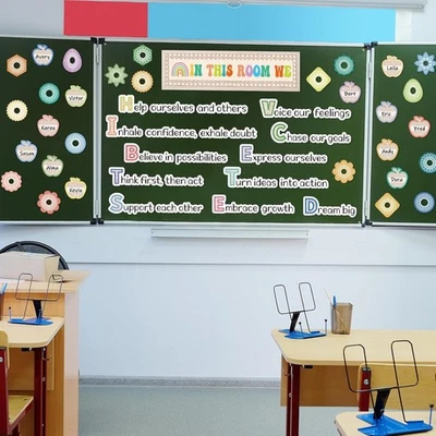 67 Pcs Growth Mindset Bulletin Board Boho Motivational Classroom Bulletin Board - Image 1 of 4